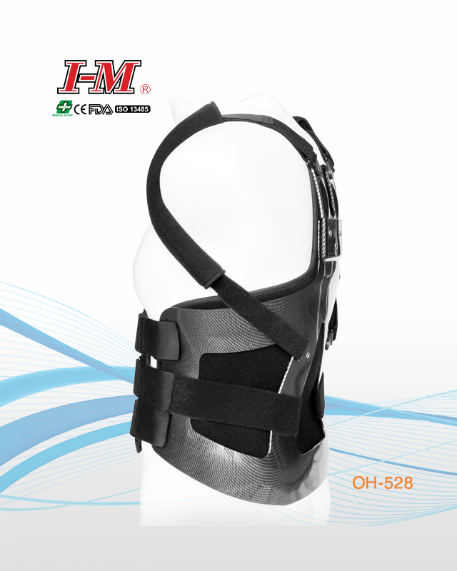 Áo cố định cột sống (nhìn ngang)